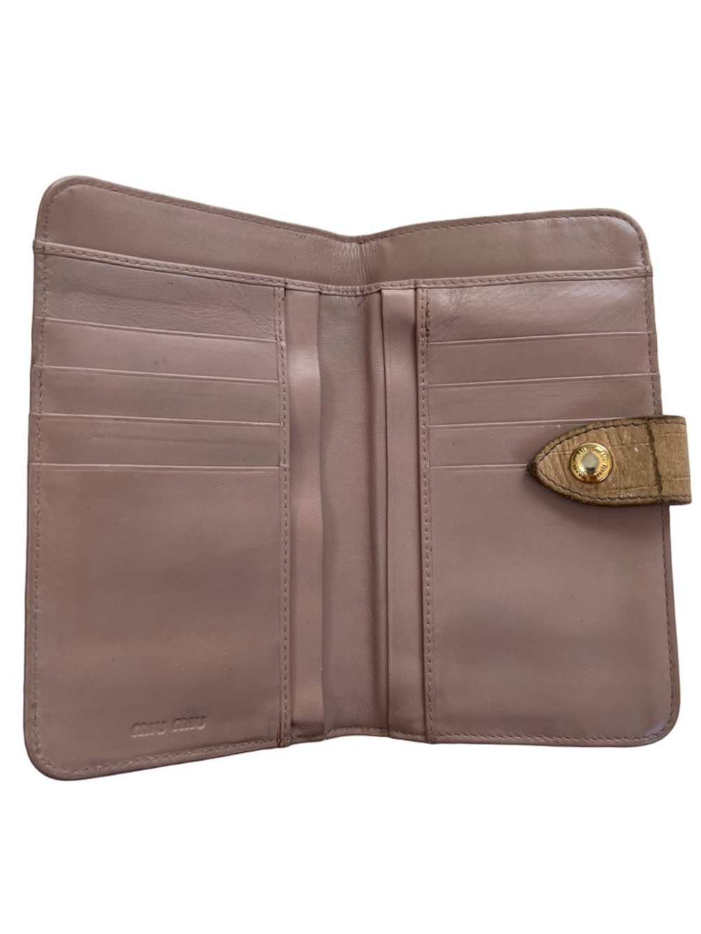 Miu Miu Croc-Embossed
Kisslock Wallet - Picture 8 of 15